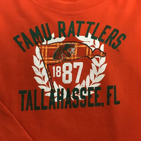 FAMU Rattlers Unisex Orange Toddler Long Sleeved Shirt Size 2T - Picture 2 of 5